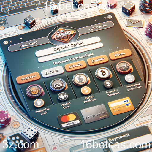 Explorando a Categoria de Depósitos no 16 Bet Casino